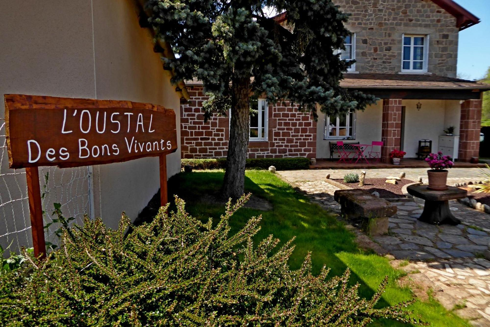 L'Oustal Des Bons Vivants Conques-en-Rouergue Exterior foto